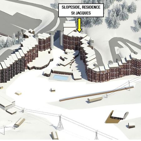 Slopeside La Plagne Bellecote Leilighet Eksteriør bilde